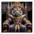 King Tiger by Rey Klimt acrylic glass wall art