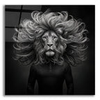 Lion Thoughts 1 by Rey Klimt acrylic glass wall art