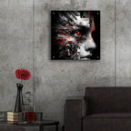 Looking At You 1 by Rey Klimt - 24x24 acrylic wall art in a room