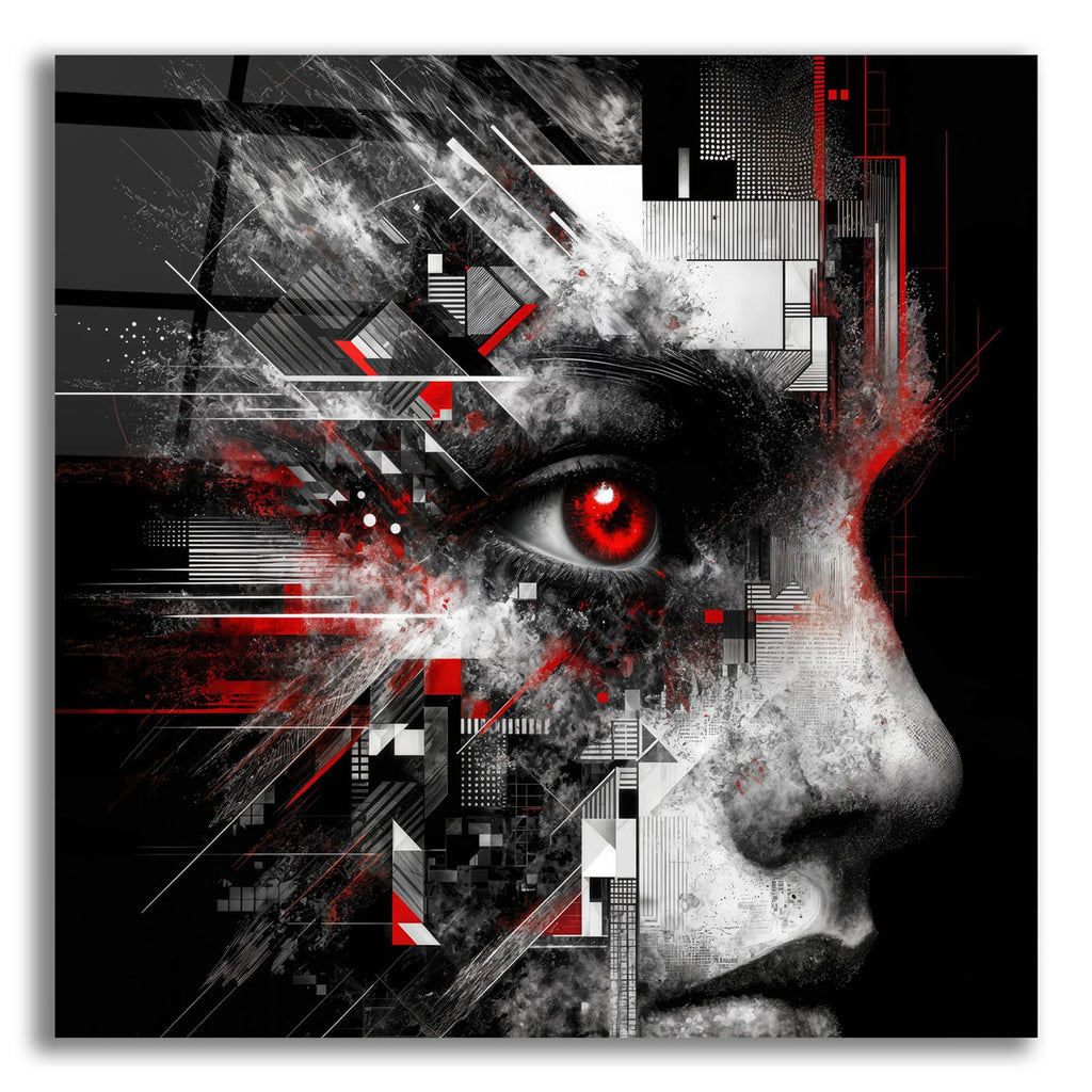Looking At You 1 by Rey Klimt acrylic glass wall art