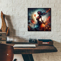 Love And Roses 3 by Rey Klimt - 12x12 acrylic wall art in a room