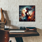 Love And Roses 3 by Rey Klimt - 12x12 acrylic wall art in a room