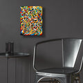 Orchestra Abstract 3 by Rey Klimt - 12x16 acrylic wall art in a room
