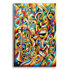 Orchestra Abstract 3 by Rey Klimt acrylic glass wall art