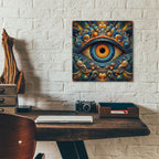 Psychedelic Eye 1 by Rey Klimt - 12x12 acrylic wall art in a room