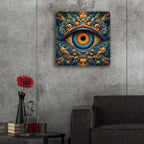 Psychedelic Eye 1 by Rey Klimt - 24x24 acrylic wall art in a room