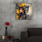 Side By Side by Rey Klimt - 24x24 acrylic wall art in a room