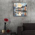 Steet Scene 2 by Rey Klimt - 24x24 acrylic wall art in a room