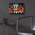 Urban Abstract 2 by Rey Klimt - 16x12 acrylic wall art in a room