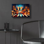 Urban Abstract 2 by Rey Klimt - 16x12 acrylic wall art in a room