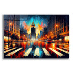 Urban Abstract 2 by Rey Klimt acrylic glass wall art