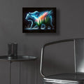 Vibrant Bear 7 by Rey Klimt - 16x12 acrylic wall art in a room