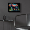 Vibrant Bear 8 by Rey Klimt - 16x12 acrylic wall art in a room