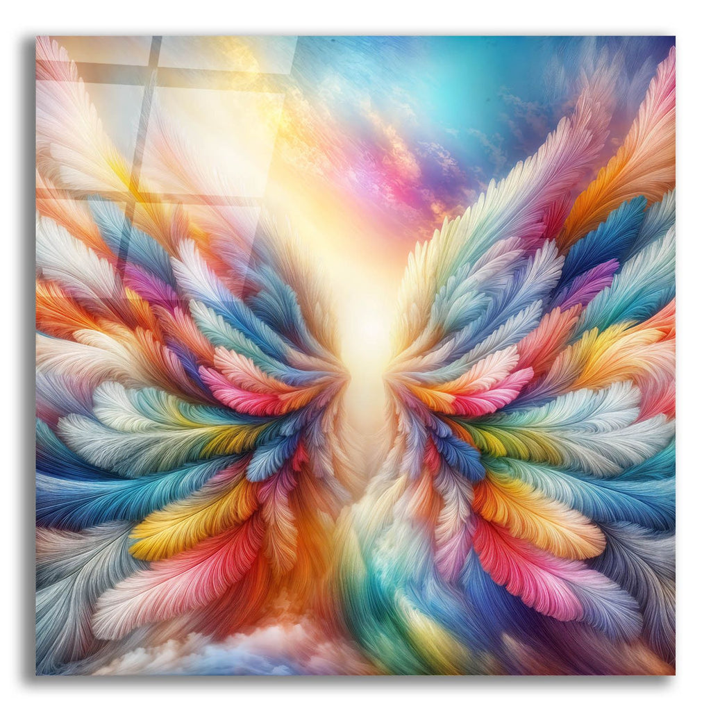 Wings Of Light 2 by Rey Klimt acrylic glass wall art