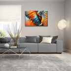 Artistic Ellephant 5 by Rey Klimt - 36x24 acrylic wall art in a room