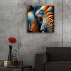 Artistic Ellephant 8 by Rey Klimt - 24x24 acrylic wall art in a room