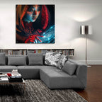 Calling Home 1 by Rey Klimt - 36x36 acrylic wall art in a room