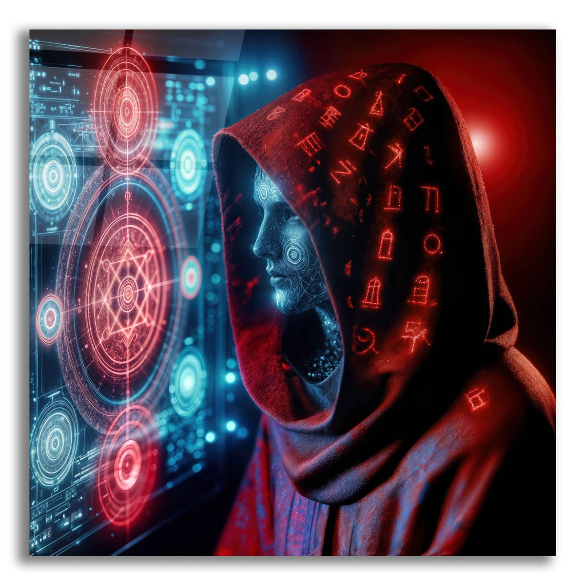 Calling Home 3 by Rey Klimt acrylic glass wall art