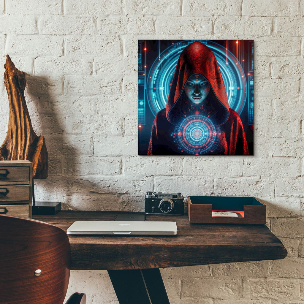 Calling Home 6 by Rey Klimt - 12x12 acrylic wall art in a room