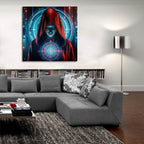 Calling Home 6 by Rey Klimt - 36x36 acrylic wall art in a room