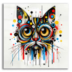 Cat Abstract 2 by Rey Klimt acrylic glass wall art