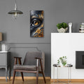 Eyebstract 10 by Rey Klimt - 12x24 acrylic wall art in a room
