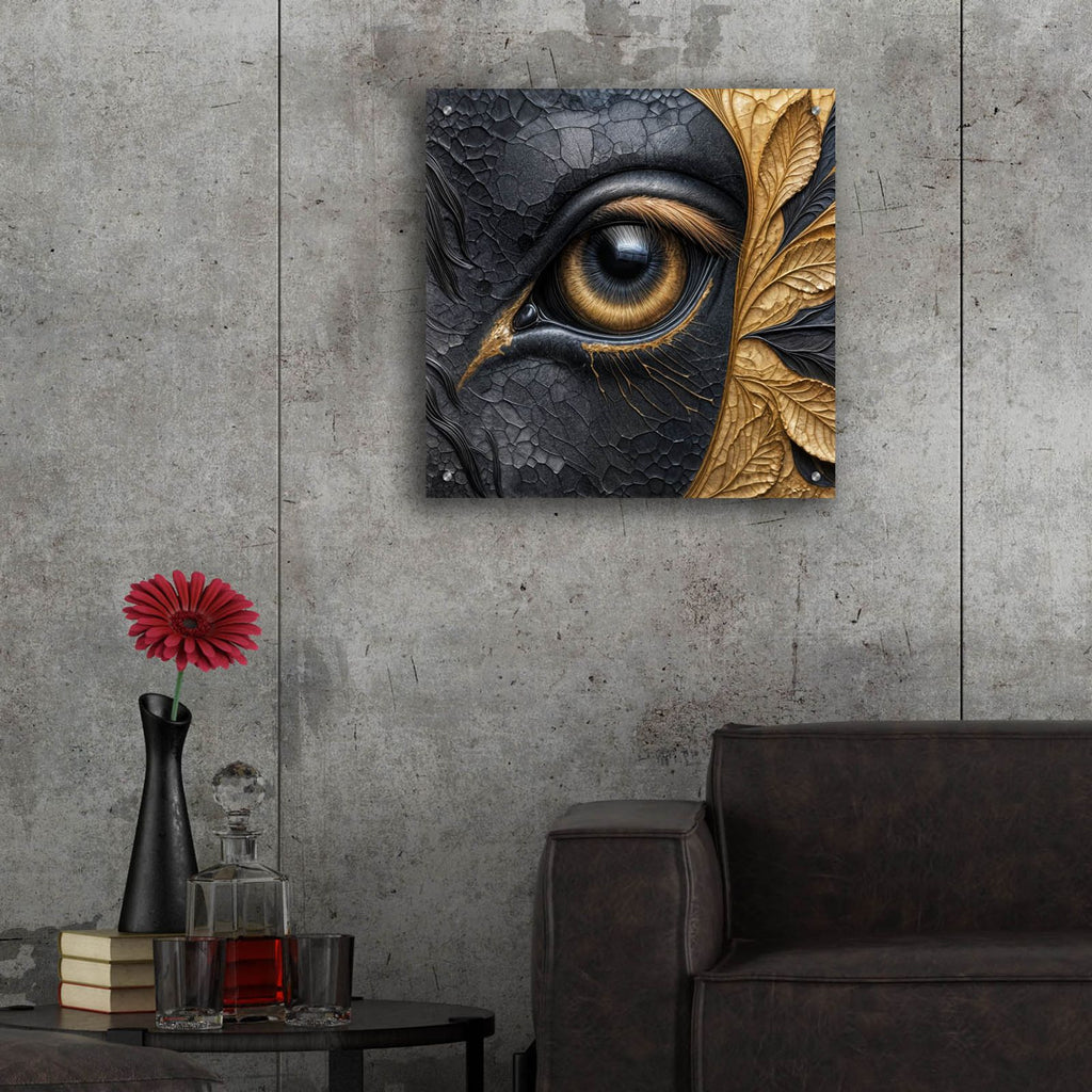Eyebstract 11 by Rey Klimt - 24x24 acrylic wall art in a room