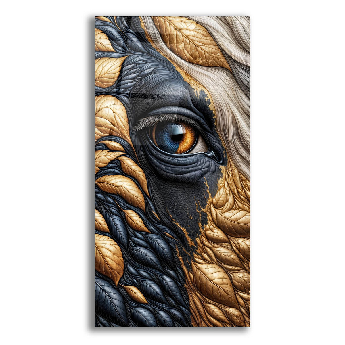 Eyebstract 3 by Rey Klimt acrylic glass wall art