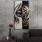 Eyebstract 4 by Rey Klimt - 24x48 acrylic wall art in a room