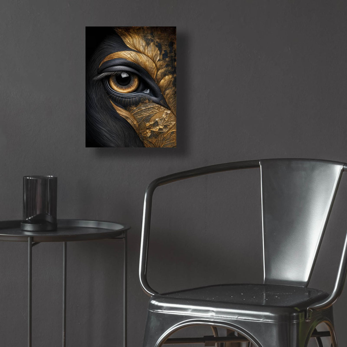 Eyebstract 5 by Rey Klimt - 12x16 acrylic wall art in a room