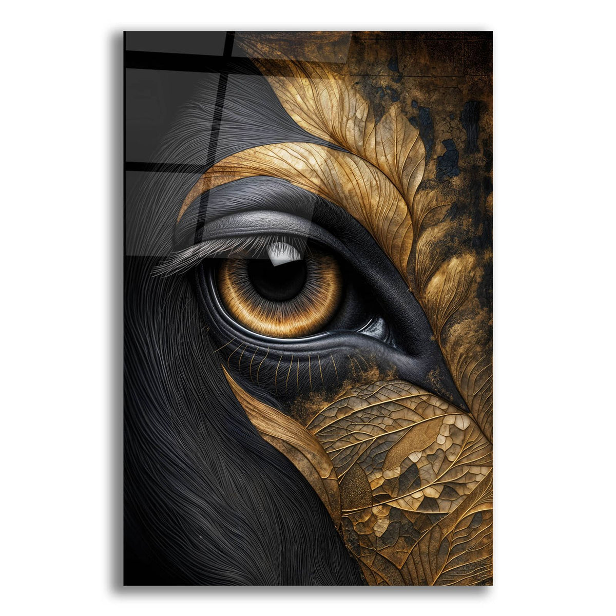 Eyebstract 5 by Rey Klimt acrylic glass wall art