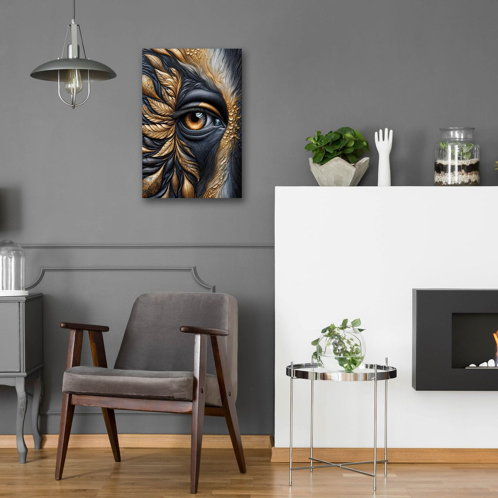 Eyebstract 6 by Rey Klimt - 16x24 acrylic wall art in a room