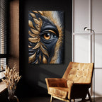 Eyebstract 6 by Rey Klimt - 24x36 acrylic wall art in a room