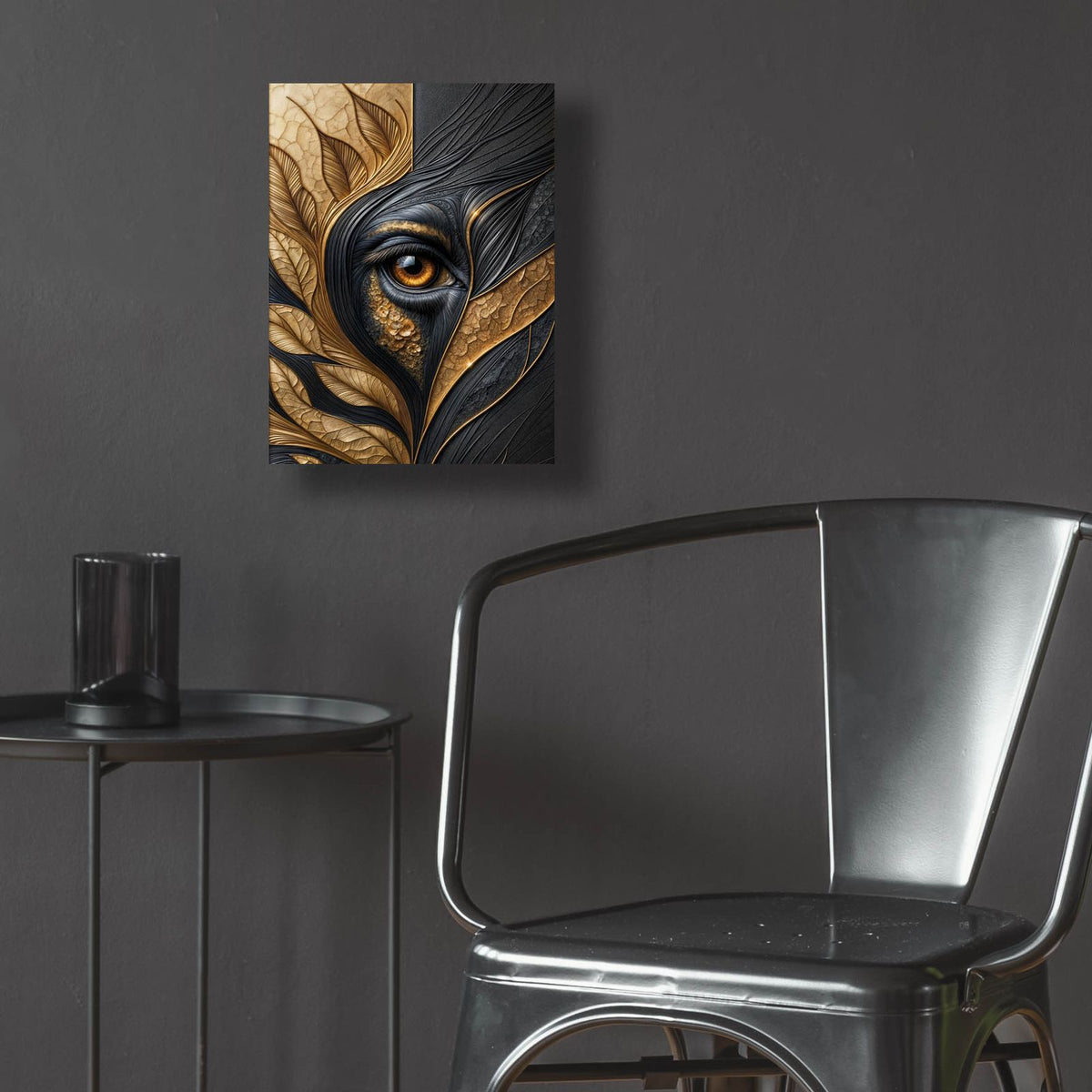 Eyebstract 7 by Rey Klimt - 12x16 acrylic wall art in a room