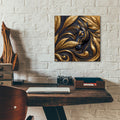 Eyebstract 9 by Rey Klimt - 12x12 acrylic wall art in a room