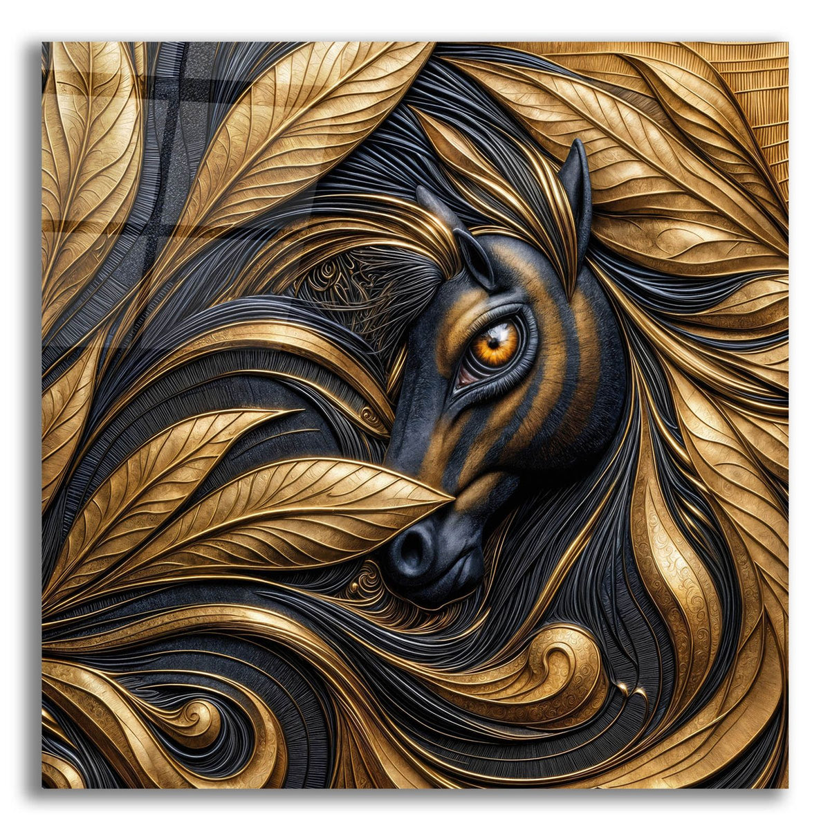 Eyebstract 9 by Rey Klimt acrylic glass wall art