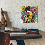 Katana Warrior 3 by Rey Klimt - 12x12 acrylic wall art in a room