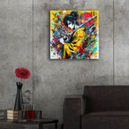 Katana Warrior 3 by Rey Klimt - 24x24 acrylic wall art in a room