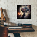 Love And Roses 5 by Rey Klimt - 12x12 acrylic wall art in a room