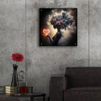 Love And Roses 5 by Rey Klimt - 24x24 acrylic wall art in a room