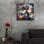 Love And Roses 6 by Rey Klimt - 24x24 acrylic wall art in a room
