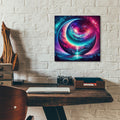 Moon World 2 by Rey Klimt - 12x12 acrylic wall art in a room