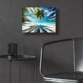 Paradise Beach 10 by Rey Klimt - 16x12 acrylic wall art in a room