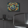 Psychedelic Eye 3 by Rey Klimt - 16x12 acrylic wall art in a room