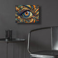 Psychedelic Eye 5 by Rey Klimt - 16x12 acrylic wall art in a room