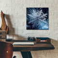 Snowflake 2 by Rey Klimt - 12x12 acrylic wall art in a room