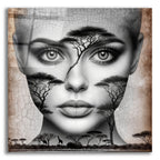 Thinking Of Africa 1 by Rey Klimt acrylic glass wall art