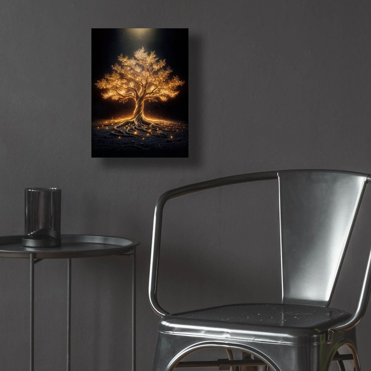 Tree Glow 3 by Rey Klimt - 12x16 acrylic wall art in a room
