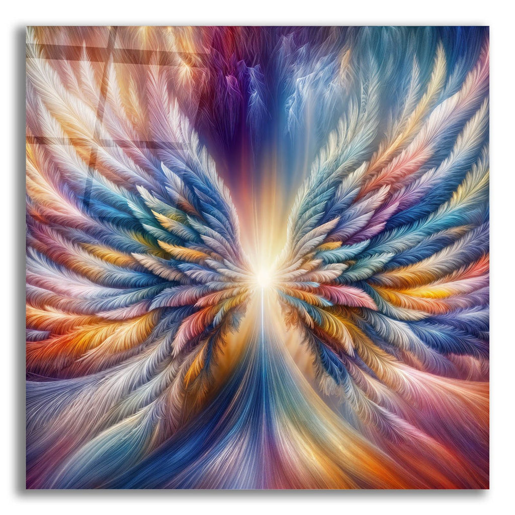 Wings Of Light 3 by Rey Klimt acrylic glass wall art