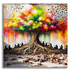 Wisdom Tree 3 by Rey Klimt acrylic glass wall art
